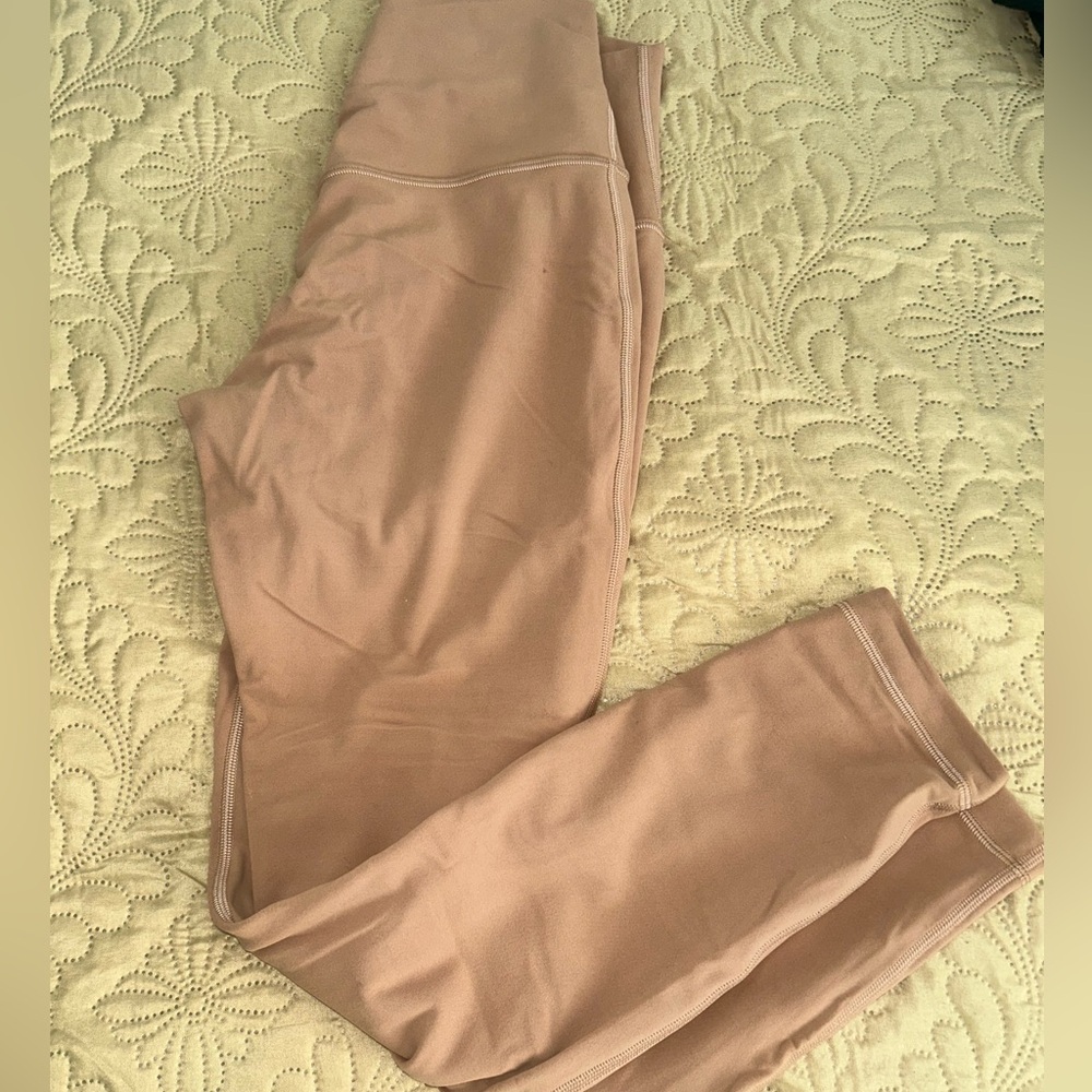 like new Lululemon Align Tan Yoga Leggings